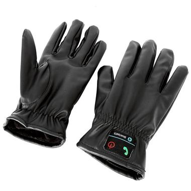 Bluetooth Leather Gloves