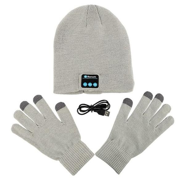 Comfy Winter Bluetooth Hat and Gloves