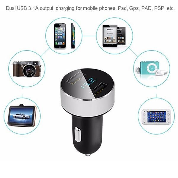 Dual USB Ports Car Charger