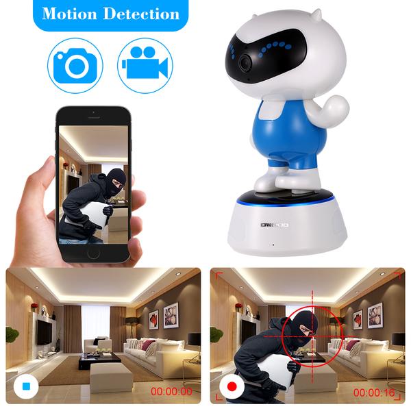 Robotic IP Home Security Camera